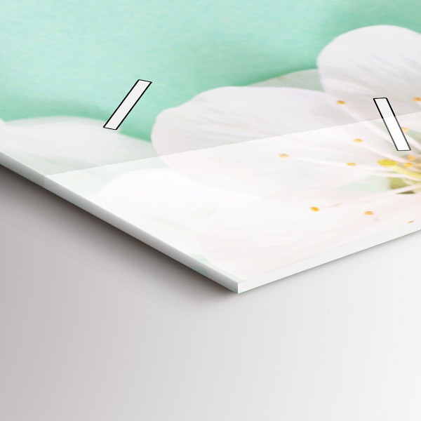 Orologio verticale Fiori di melo in fiore