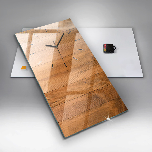 Orologio verticale Tavole di legno