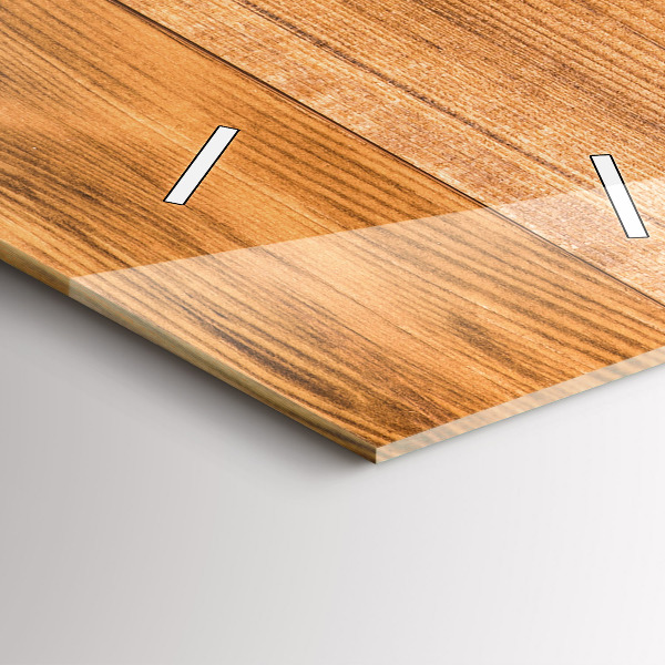 Orologio verticale Tavole di legno