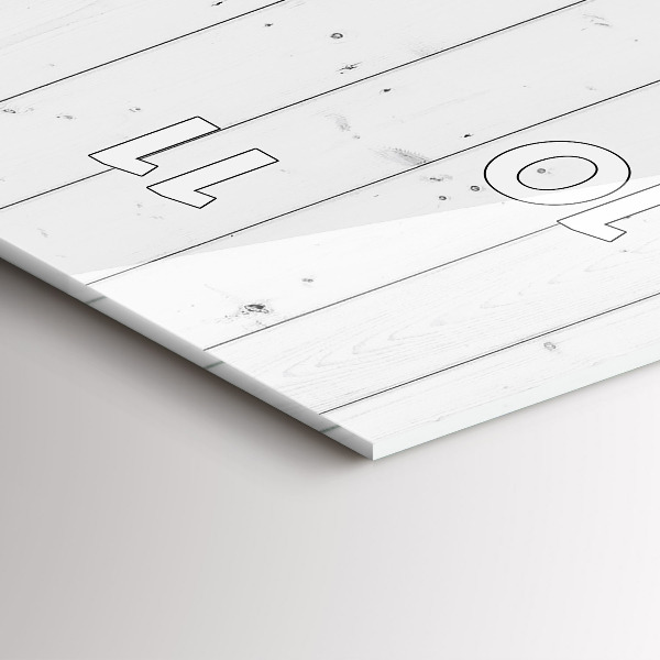 Orologio verticale Modello pannelli in legno