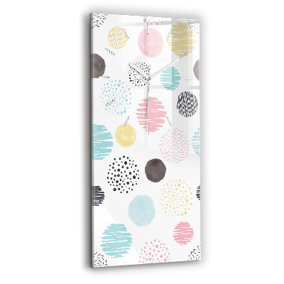 Orologio verticale Motivo geometrico