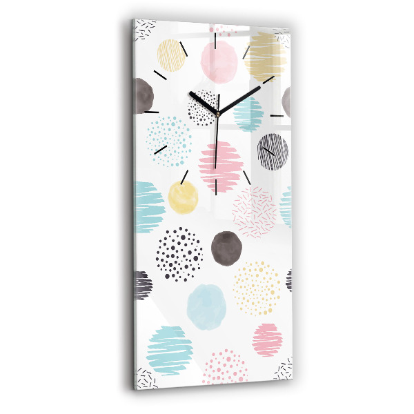 Orologio verticale Motivo geometrico