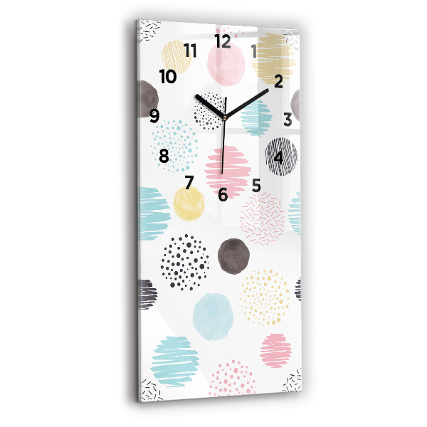 Orologio verticale Motivo geometrico