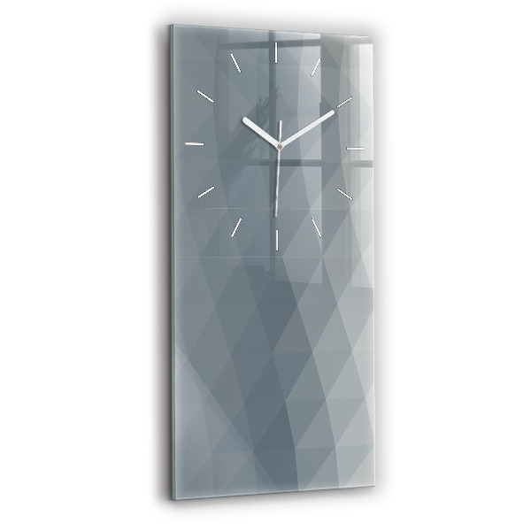 Orologio verticale Astrazione grigia
