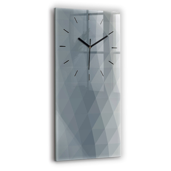 Orologio verticale Astrazione grigia