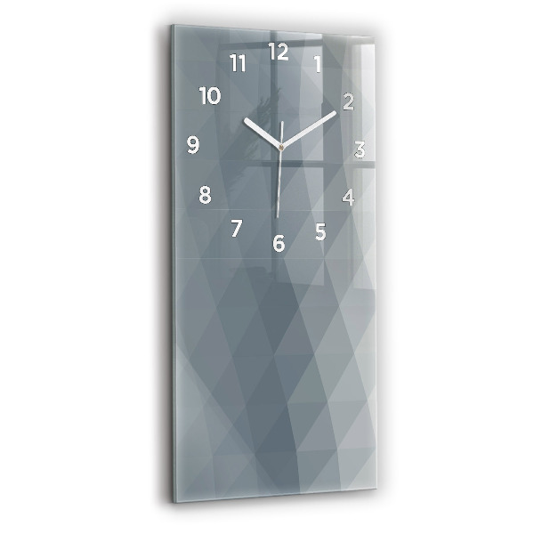 Orologio verticale Astrazione grigia