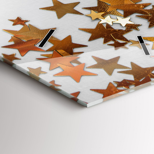 Orologio verticale Stelle su uno sfondo chiaro