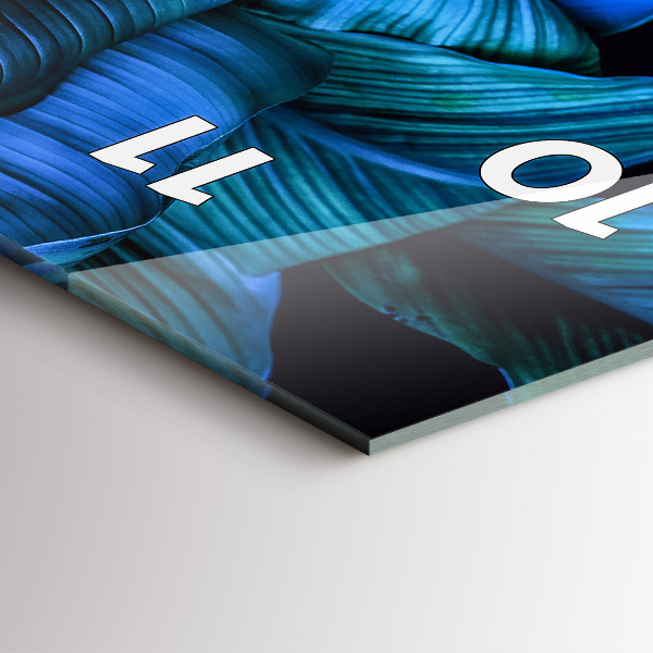 Orologio verticale Natura tropicale