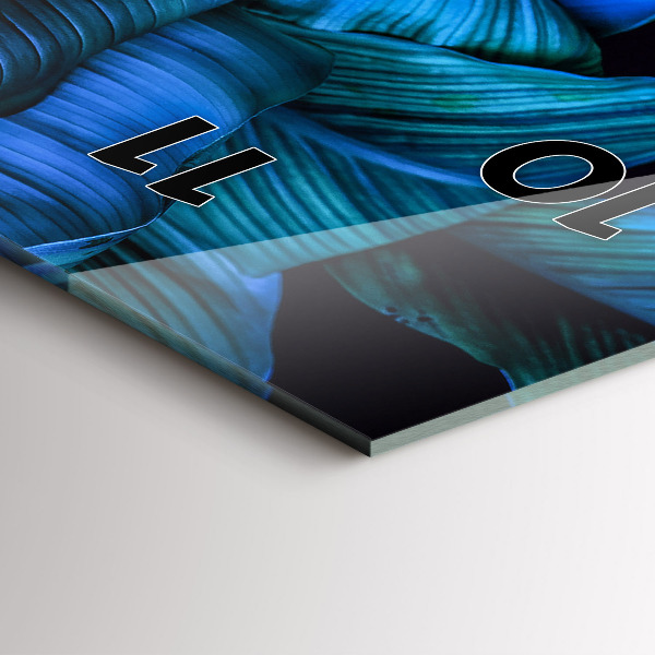 Orologio verticale Natura tropicale