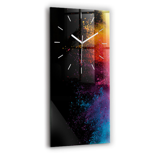 Orologio verticale Esplosione di colori