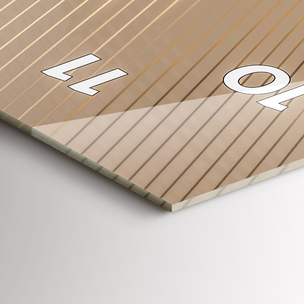 Orologio verticale Luce astratta