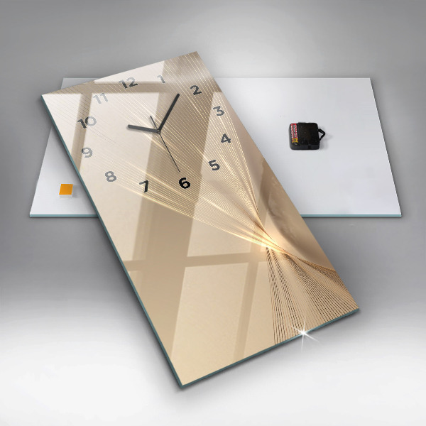 Orologio verticale Luce astratta