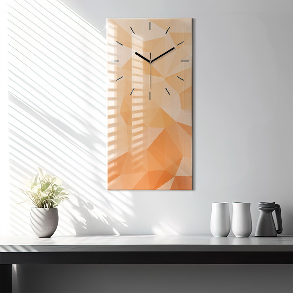 Orologio verticale Triangoli di astrazione