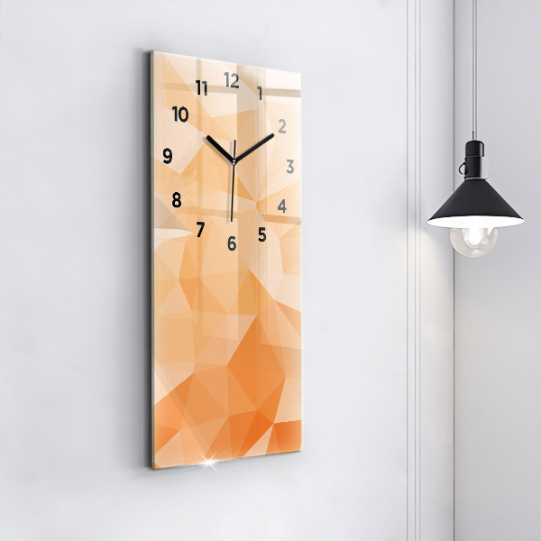 Orologio verticale Triangoli di astrazione