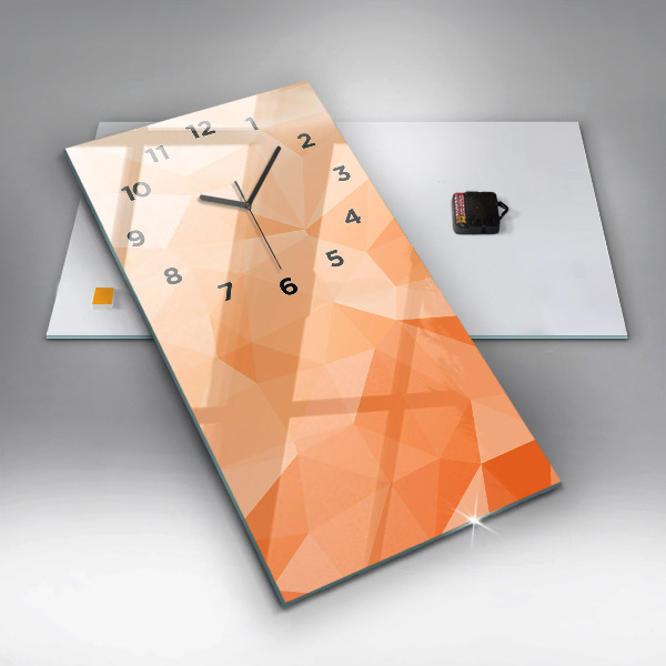 Orologio verticale Triangoli di astrazione