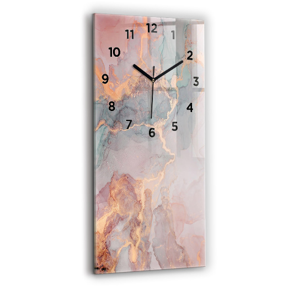 Orologio verticale Trama di marmo