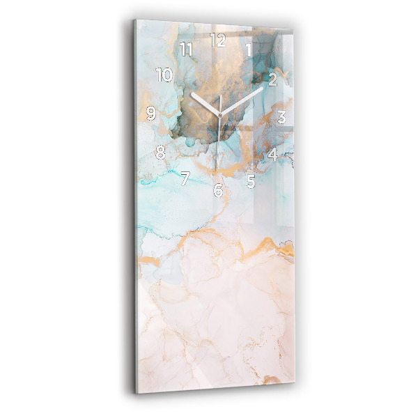 Orologio verticale Pittura astratta