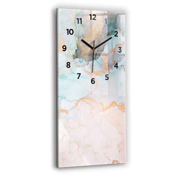 Orologio verticale Pittura astratta