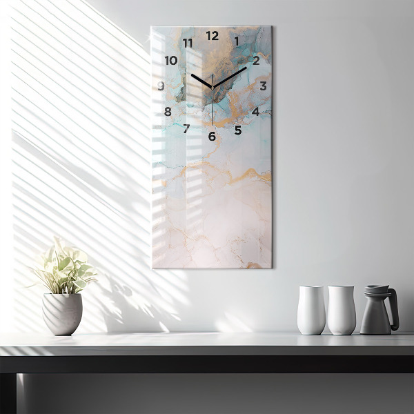 Orologio verticale Pittura astratta