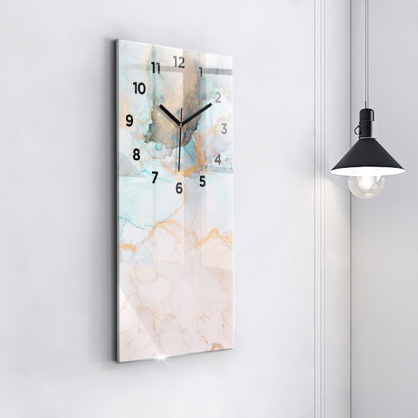 Orologio verticale Pittura astratta