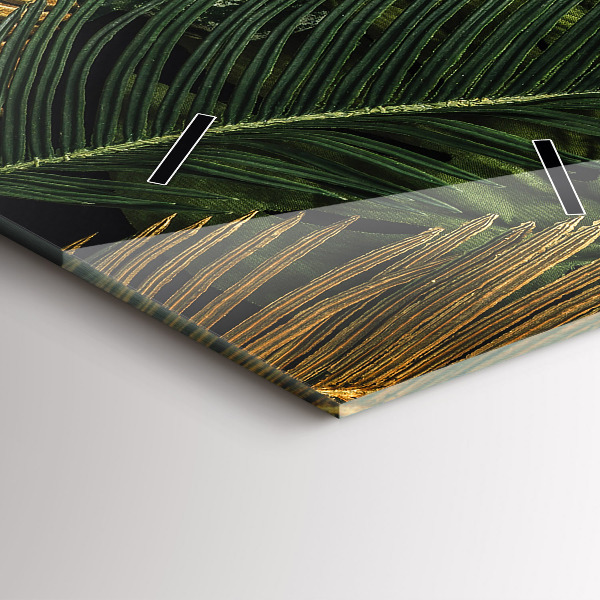 Orologio verticale Foglie della giungla