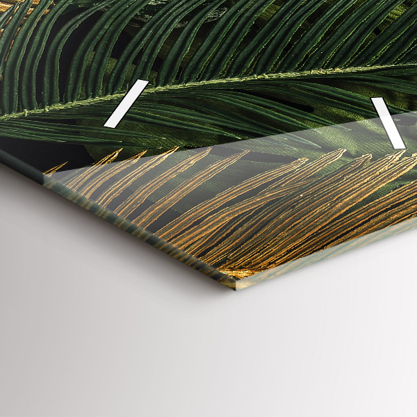 Orologio verticale Foglie della giungla