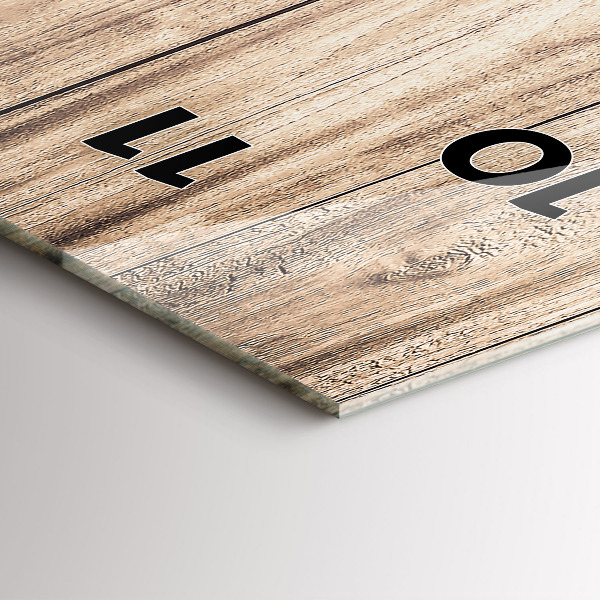 Orologio verticale Struttura in legno