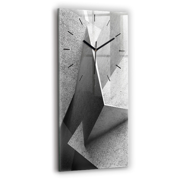 Orologio verticale Triangoli di astrazione