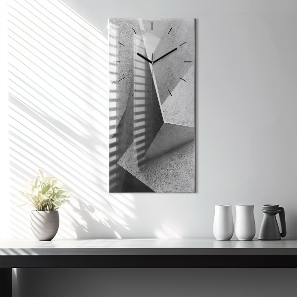 Orologio verticale Triangoli di astrazione