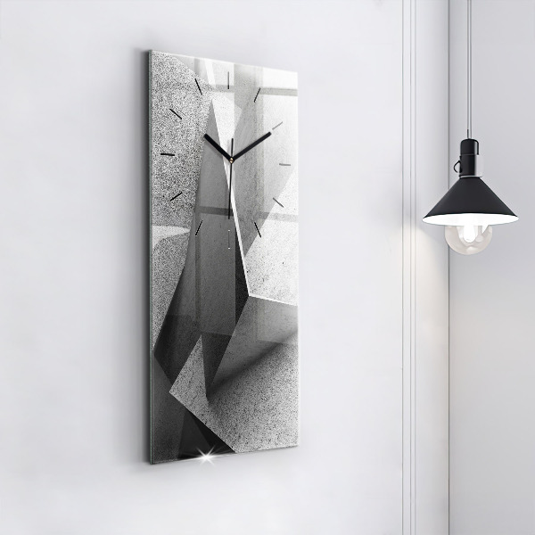 Orologio verticale Triangoli di astrazione