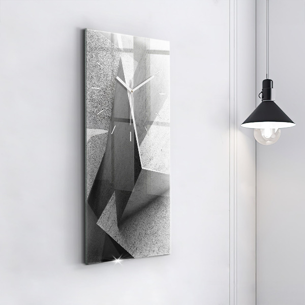 Orologio verticale Triangoli di astrazione