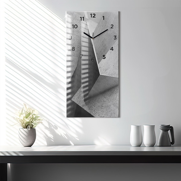 Orologio verticale Triangoli di astrazione