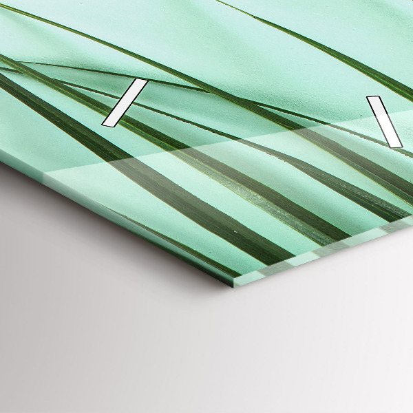 Orologio verticale Foglie di Monstera