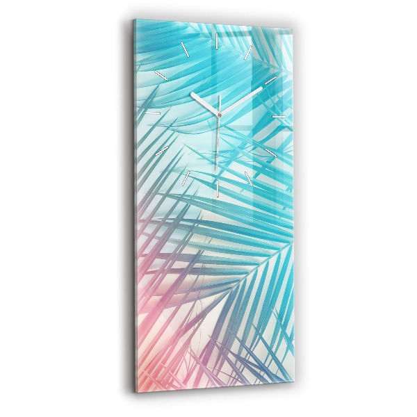 Orologio verticale Palma tropicale