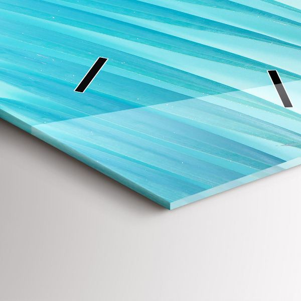 Orologio verticale Palma tropicale