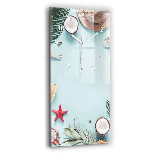 Orologio verticale Composizione estiva