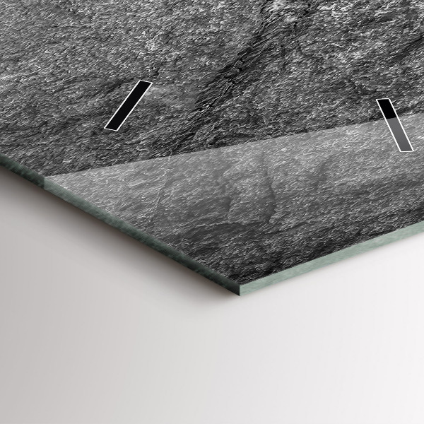 Orologio verticale Roccia vulcanica