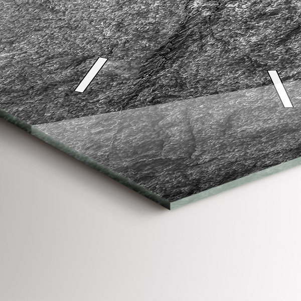 Orologio verticale Roccia vulcanica