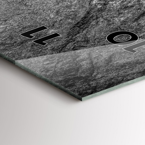 Orologio verticale Roccia vulcanica