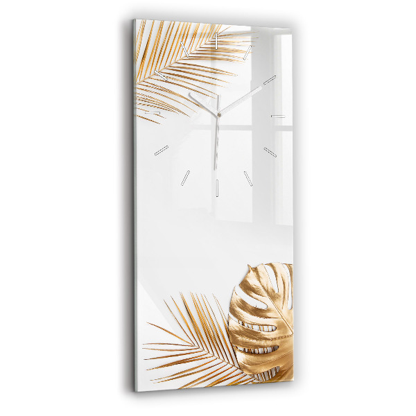 Orologio verticale Foglie tropicali