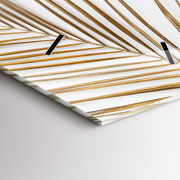 Orologio verticale Foglie tropicali