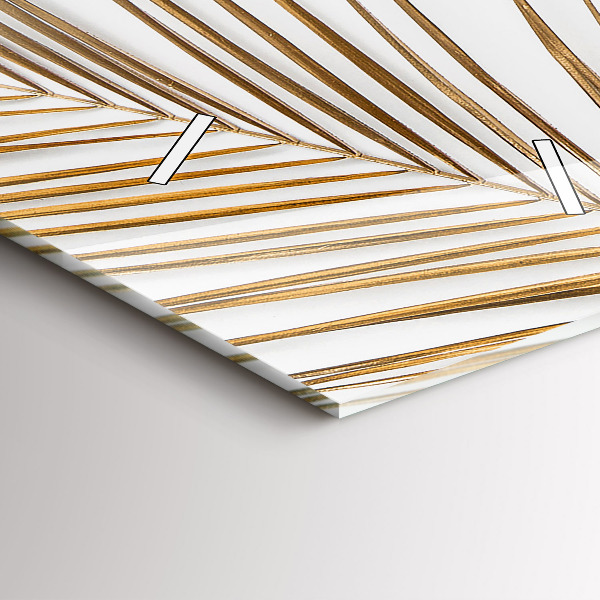 Orologio verticale Foglie tropicali