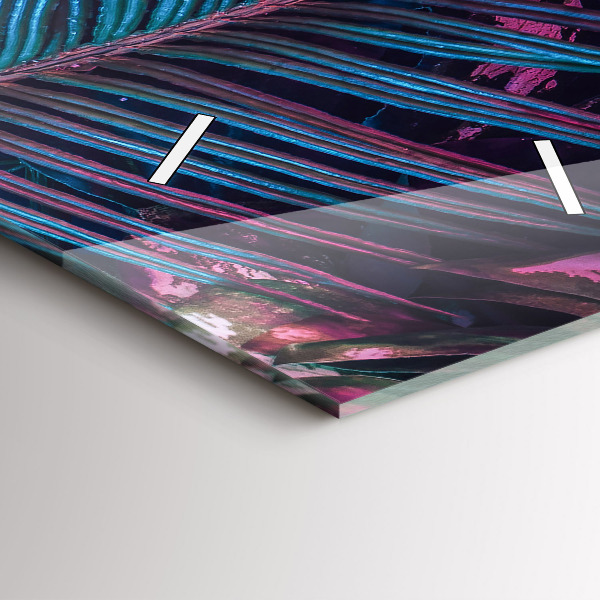 Orologio verticale Fiori esotici