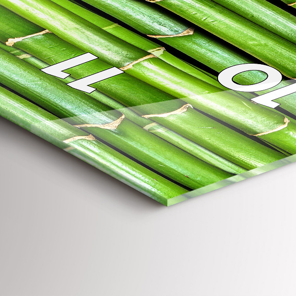 Orologio verticale Bambù asiatico