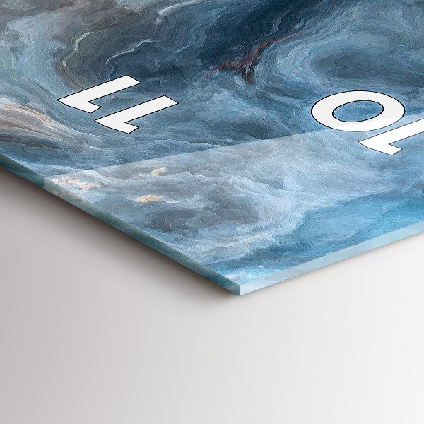 Orologio verticale Modello in marmo