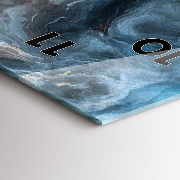 Orologio verticale Modello in marmo