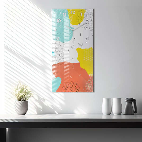 Orologio verticale Astrazione POP