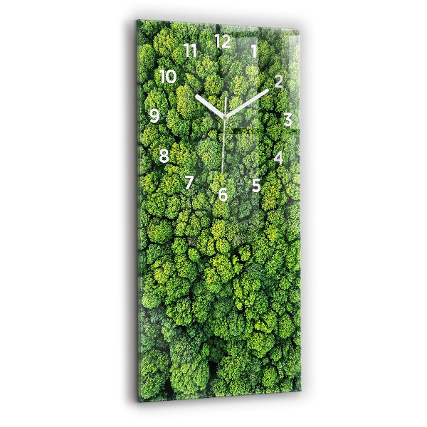 Orologio verticale Foresta dall'alto