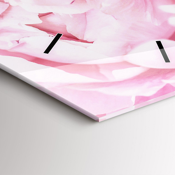 Orologio verticale Fiori che sbocciano