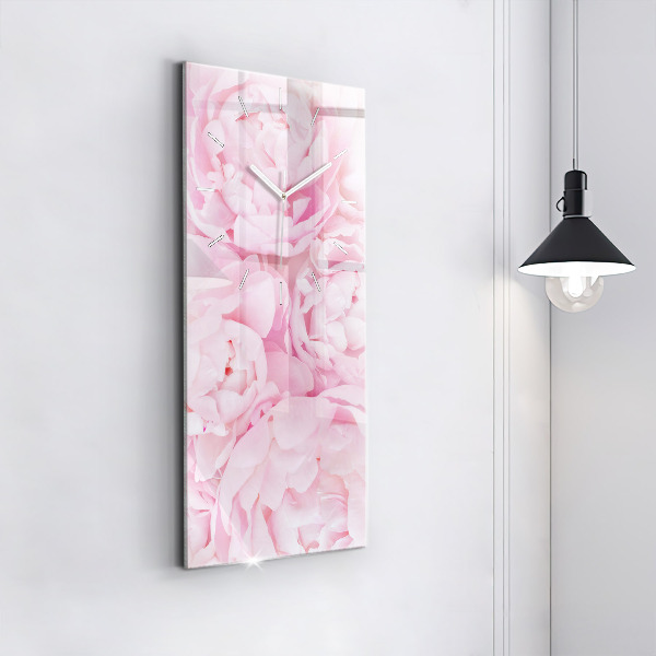 Orologio verticale Fiori che sbocciano